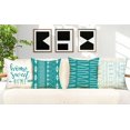 thumbnail image 2 of Spring Summer Modern Throw Pillow Covers 18 x 18 Inch Set of 4, Home Sweet Home Farmhouse Holiday Green Cushion Case for Home Sofa Couch Decoration TH194, 2 of 6