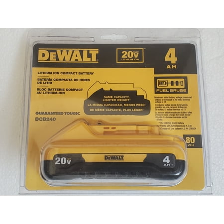 Dewalt-DCB240 20V MAX 4Ah Compact Lithium Ion Battery