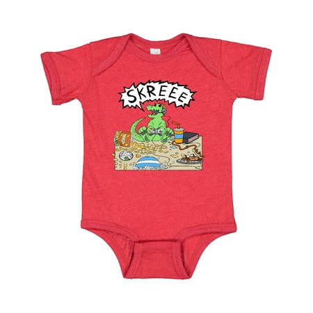 

Inktastic Gaming Dino Gift Baby Boy or Baby Girl Bodysuit