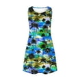 thumbnail image 4 of Ovzne Robes pour Femmes 2025 Robe pour Femme Femmes Décontractée Ample Été Robe Imprimée Sans Manches Col en V Ensemble Haut/chemise Robe de Printemps Imprimée Liquidation, 4 of 7