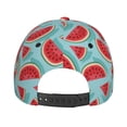 thumbnail image 3 of Lsque Watermelon Baseball Cap Trucker Low Profile Hat Golf Dad Hat Adjustable Original Classic Unconstructed Plain Cap Men Women, 3 of 9