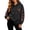 Black, variant on Hoodies Women Halloween Graphic Pullover Sweatshirt Cozy Long Sleeve Casual Tops for Fall Holiday Celebration