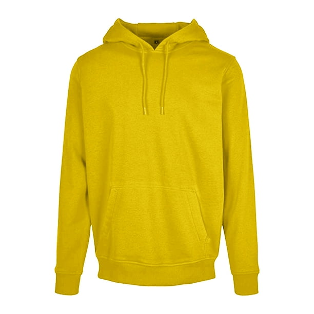 Build Your Brand Sudadera con capucha para hombre Amarillo Taxi Build Your Brand UTRW5681 taxiyellow Walmart en linea