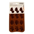 thumbnail image 2 of Molde Mainstays de Silicón para Chocolate con Forma de Dinosaurio Café, 2 of 4