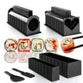 thumbnail image 1 of Molde para sushi, herramienta para hacer sushi, utensilio de cocina, bola de arroz, rollo de sushi de algas marinas, herramienta duradera, 1 of 3