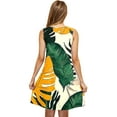 thumbnail image 5 of Puyaiuu New Womens Dresses Summer Trendy Round Neck Sleeveless Mid-Length Dress Quick Drying with Pocket Print Plus Size Summer Dresses, 5 of 5