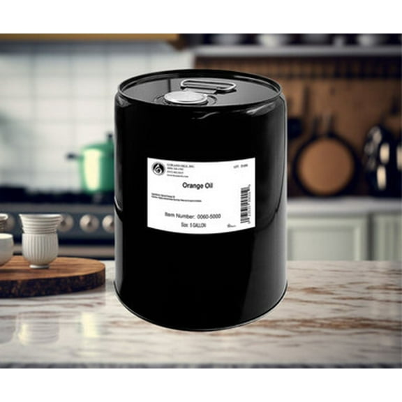 LorAnn Oils Orange All-Natural Super Strength Flavor, 5 Gallon Pail