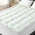 thumbnail image 3 of Extra Thick Twin XL Mattress Topper, Cooling Mattress Pad Cover, Mattress Protector with 8-21 Inch Deep Pocket,White, 3 of 9