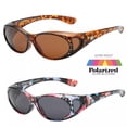 thumbnail image 2 of Women Fit Over Prescription Rhinestone Sunglasses with Polarized Anti-Glare Lenses, 2 of 4