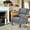 Grey, variant on Geniqua Manual Recliner Accent Chair Armrest Reclining Single Sofa Couch Lounger Gray