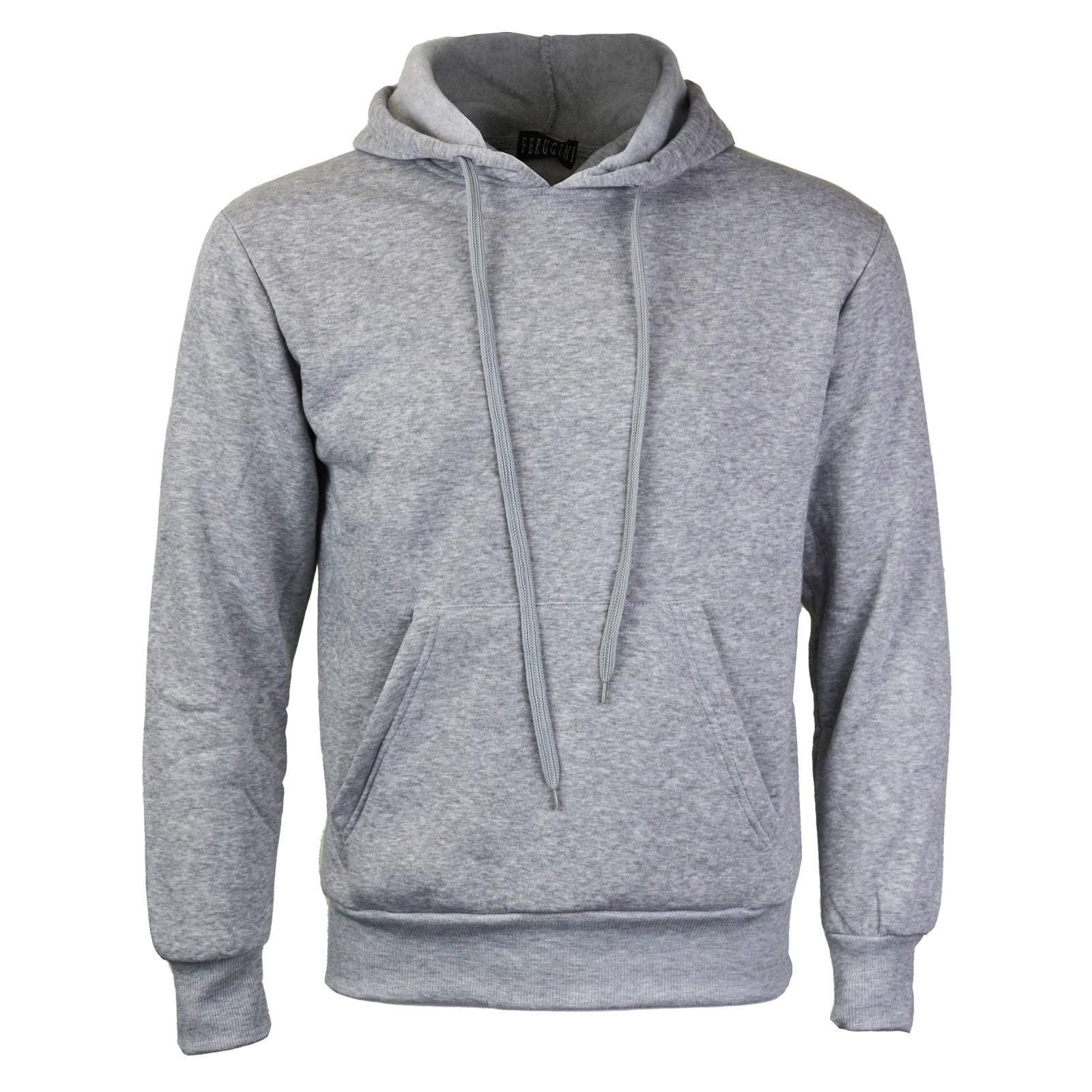 Men's Premium Athletic Drawstring Fleece Lined Sport Gym Sweater ...