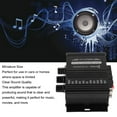 thumbnail image 4 of Portable Clear Sound Quality Stereo Amplifier Mini Power for Car Motorbike Home, 4 of 7