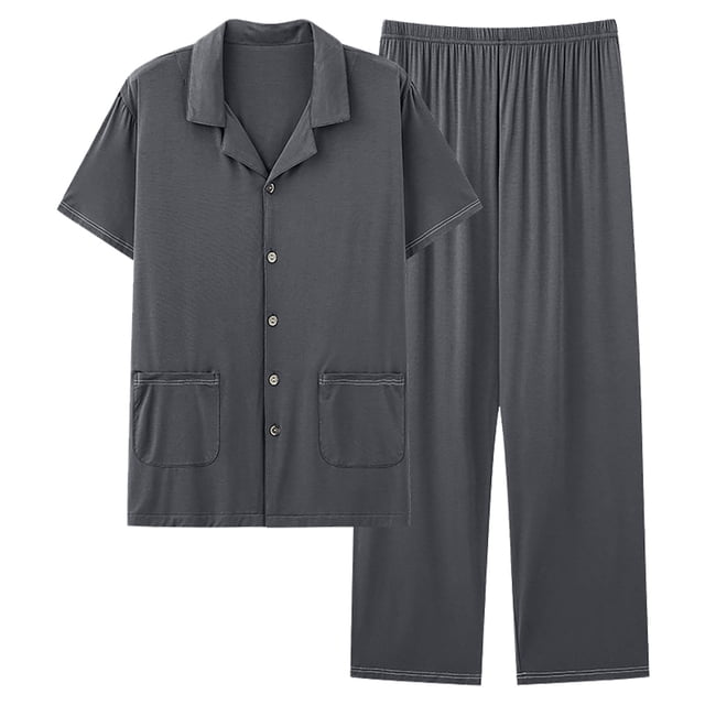 Conjunto de pijama de cinco piezas para mujer, pantalón largo y pijama, para el hogar