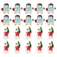 thumbnail image 1 of 20 piezas estatuas de osos pingüino en miniatura de Navidad, recuerdos de fiesta de Navidad, figuras en miniatura de Navidad con micropaisaje, 1 of 5