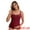 Red, variant on Unique Bargains Women's Maternity Thermal Camisoles with Built-In Bra M Red