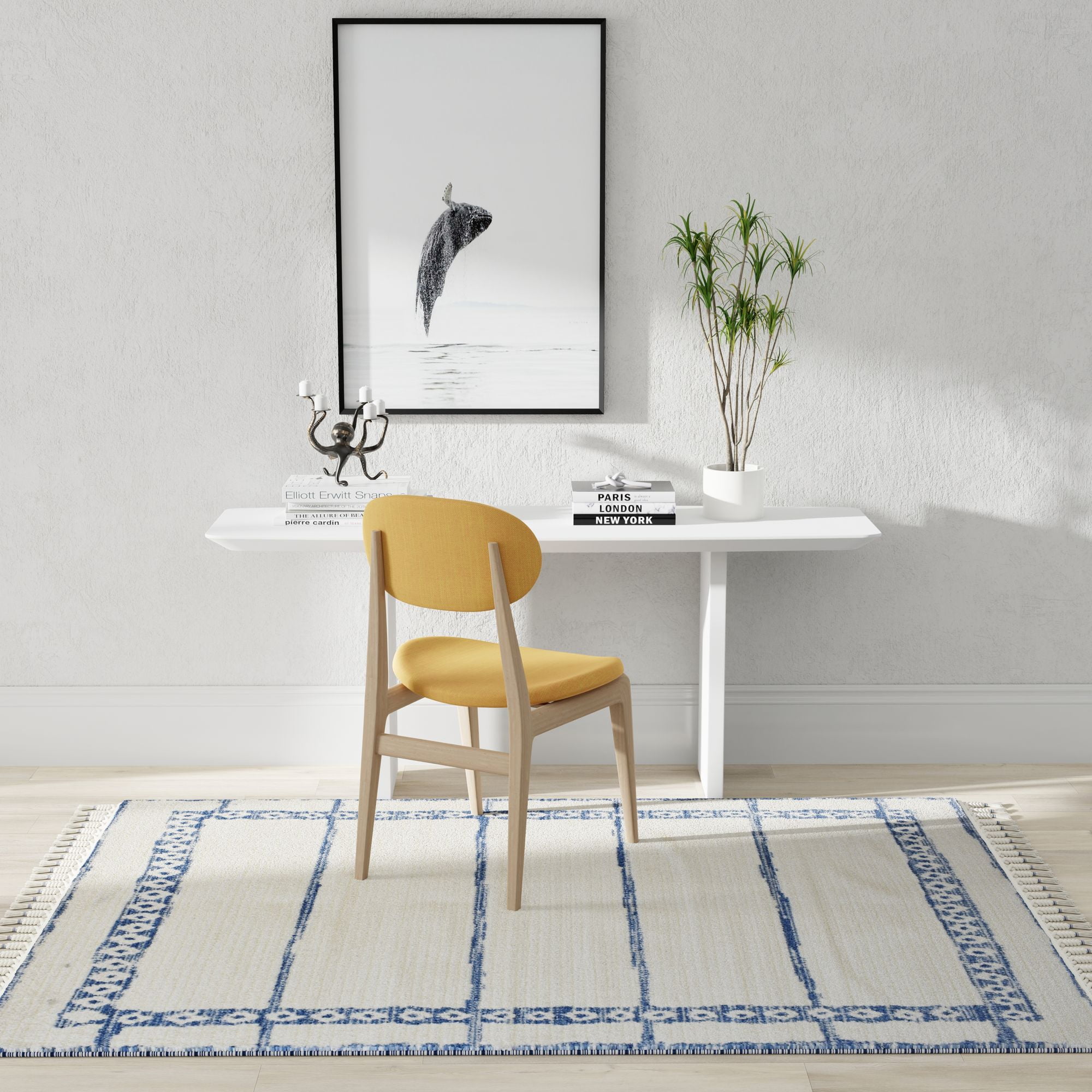 Mason Brooks Catalan IB40B Transitional Geometric 2'6" X 8' Area Rug