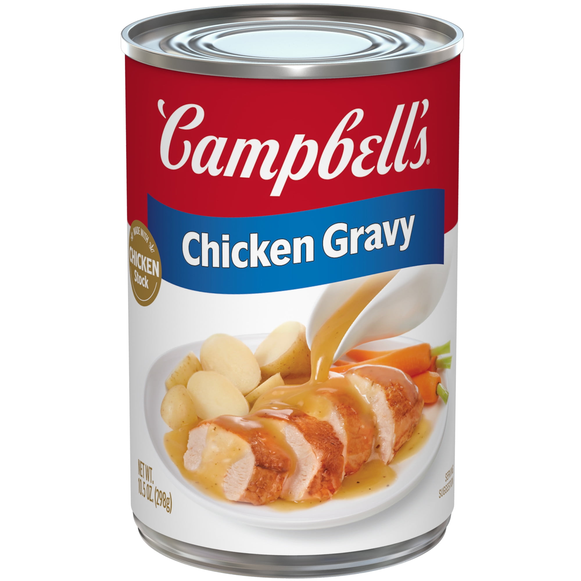 (2 pack) Campbell’s Chicken Gravy, 10.5 oz Can