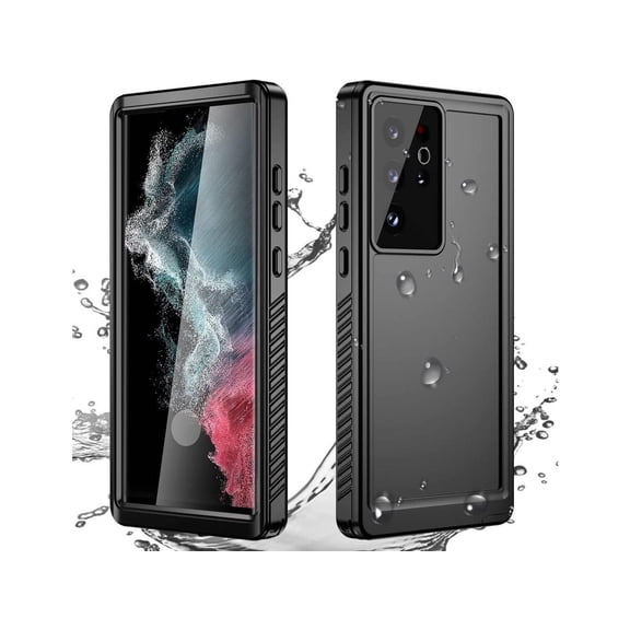For Samsung Galaxy S22 Ultra Waterproof Case, Built-in Screen Protector Full Protection Heavy Duty Shockproof Cover for Galaxy S22 Ultra 5G 6.8 inch 2022