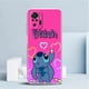 thumbnail image 1 of Funda de teléfono para Xiaomi Redmi Note 10, 11 Pro, 9, 9S, 11T, 8, K40, 9C, 11S, 9A, 7, silicona transparente, tpu, Lilo Stitch, azul Koala, 1 of 4