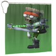 thumbnail image 2 of Plants Vs Zombies Shower Curtain For Bathroom Decor 72x72 Inch Waterproof Bath Curtains Decorative Bathroom Accessories, 2 of 8