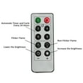 thumbnail image 4 of 20Pack Flameless Taper Candles with Remote and Timer Electric LED Window Candles with Holders Holiday Wedding Party Decoration - Gold Base, 4 of 6