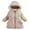 D-Pink, variant on Wyobmus Toddler Baby Girl Winter Hooded Jacket Thicken Full Zipper Jacket With Pocket Little Girl Long Jacket A-Dark Blue