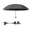Black-BK, variant on MMJ Sun Shade Umbrella Clamp On UPF50+ Foldable Adjustable Outdoor Rain Protection for Wheelchair Walker Camping Cart Golf Cart