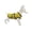Yellow, variant on Pet Winter Jacket Warm Windproof Coat with Reflective Strip & Back Zipper for Dogs Cats