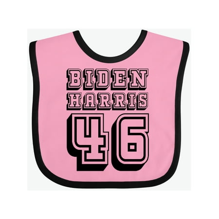 

Inktastic Biden Harris 46 Voting 2020 Gift Baby Boy or Baby Girl Bib