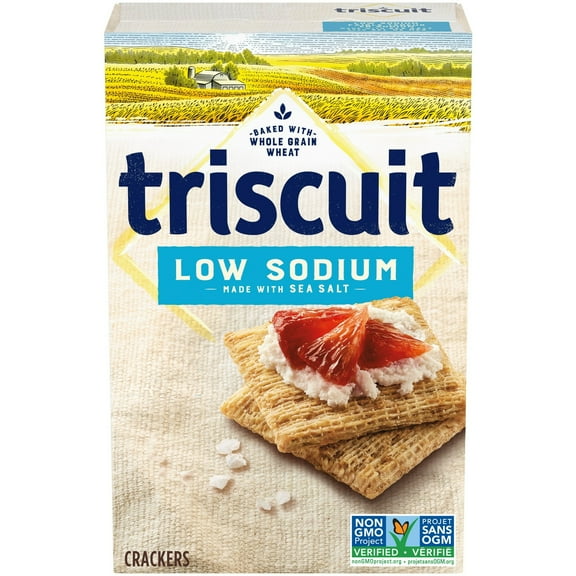 Triscuit Low Sodium Sea Salt Crackers, 200g/ 7.1 oz
