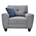 thumbnail image 4 of Sillon El Bazar Store Sidney Lino Gris plata 1 plaza, Modular, Moderno, Sala, 4 of 5