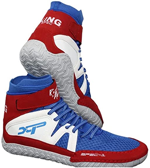 Xtreme Pro Adult Wrestling Shoe's Air Mesh Easy Velcro Lace Cover