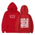 thumbnail image 5 of MEZZALL Sweat à Capuche Sport à Manches Longues Imprimé Mignon Décontracté pour Garçons et Filles, Rouge, 3-4 Ans, 5 of 5
