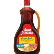 Aunt Jemima Butter Rich Syrup Jumbo Size, 36 fl oz