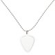 thumbnail image 1 of FELTECHELECTR Collar con cadena para púas de guitarra eléctrica, con forma de corazón, para guitarristas, bajistas y ukelelistas., 1 of 7