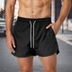 thumbnail image 4 of WILLBEST Pantalones Cortos Deportivos para Hombre, para Entrenamiento Diario, Transpirables, de Pierna Ancha, con Cremallera, Ideales para Primavera y Verano, Ideales para Camisetas y Chalecos., 4 of 5