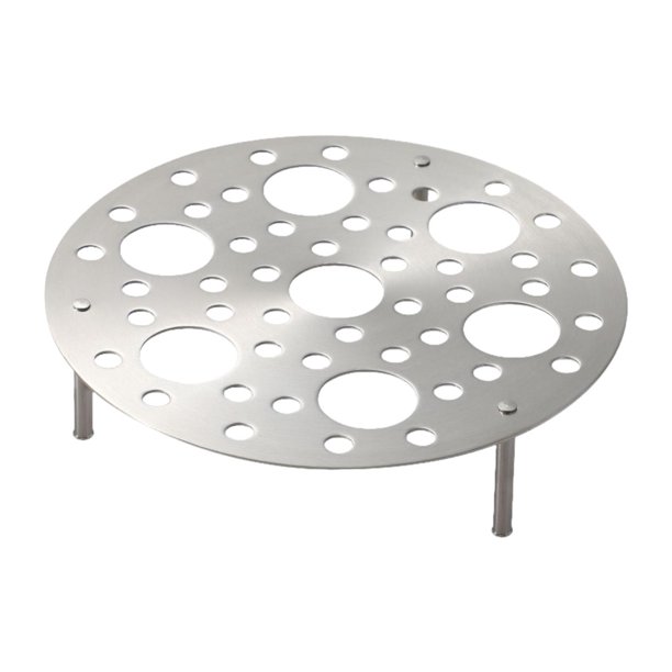 Rejilla de vapor de acero inoxidable Steam Frost Rejilla para pasteles de cocina Inserto de vapor resistente Piernas altas