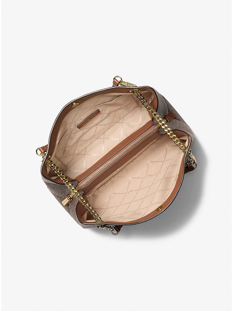MICHAEL KORS ロゴプリント ボディバッグ☆レアカラーアメリカ限定☆ Michael Kors Outlet Christina Medium Signature Logo Messenger Bag