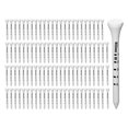 thumbnail image 1 of 100 Unids Soporte para pelotas de golf Tee de golf Ayuda de entrenamiento Simulador de golf Tees Resistencia al desgaste Tees de golf Equipo de golf 69 mm Sunnimix tees de golf, 1 of 8