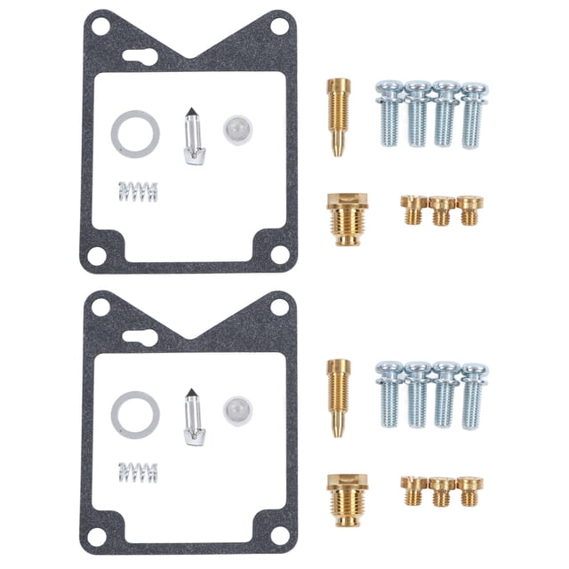 Kit de Reconstruction de Carburateur de Moto, Kit de Réparation de Carburateur 28pcs Kit de Réparation de Carburateur Kit de Reconstruction de Haute Capacité