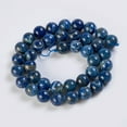 thumbnail image 4 of Natural Lazuli Beads Strands Round 12~13mm Hole: 1mm about 32pcs/strand 15.1 inch, 4 of 6