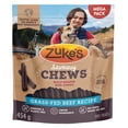 thumbnail image 1 of Zuke's Savoury Chews Grass-Fed Beef Recipe Bully-Shaped Chews, Dog Treats, 454 g, 1 of 9