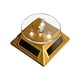 thumbnail image 1 of Yuarrent Soporte de exhibición Estante para reloj Escaparate solar Pendientes Tocadiscos Operación con Diseño giratorio Suministros de Almacenamiento y organización del hogar Oro Yuarrent HA075753-02, 1 of 6