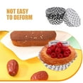 thumbnail image 5 of Hemoton 200 Pcs Checkered Cupcake Liners Wrappers Cake Baking Cups for Muffins and Desserts, 5 of 8