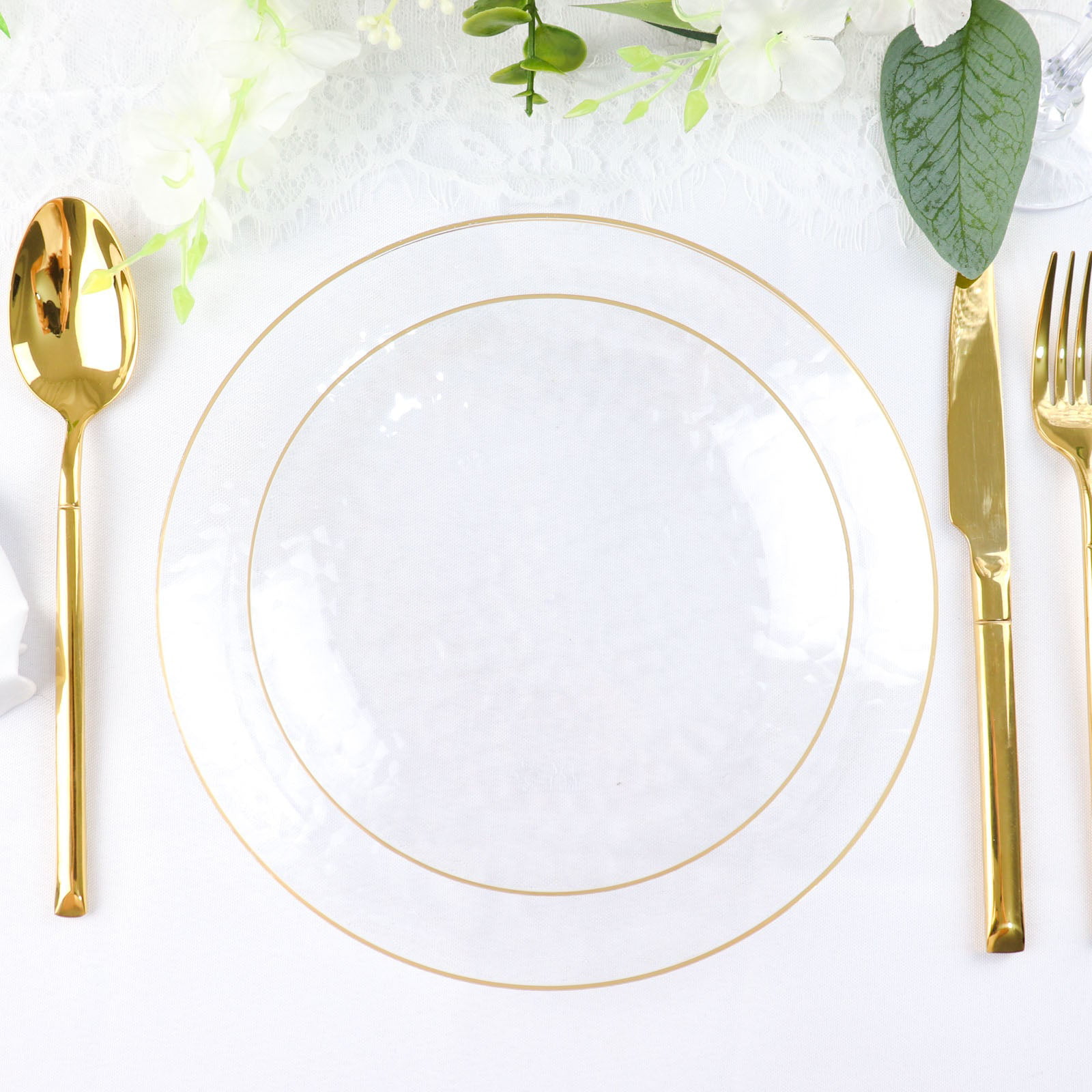 Wellife Joy Clear Plates Disposable Plates Appetizer Plates - Temu
