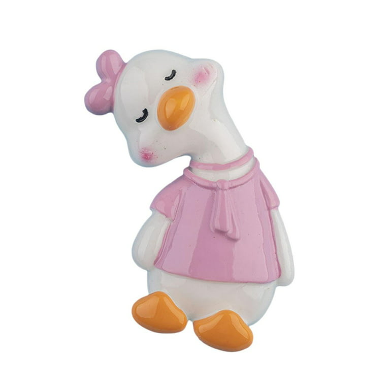 Duck Fridge Magnet Adorable Appearance Funny Posture Design Widely