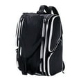 thumbnail image 3 of Bolsa de Pickleball, bolso de almacenamiento de equipo, bolso de hombro ajustable, bolsa de transporte, mochila, bolsa de deporte, mochila de pickleba Negro, 3 of 8