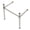 Nickel, variant on Kingston Brass VPB3328SQ0 Stainless Steel Console Sink Legs, Matte Black