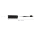 thumbnail image 4 of Miangastore Usb Ports Black 1Pcs 9.4X1.2X0.4In, 4 of 8