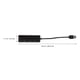 thumbnail image 4 of 1 UNID práctico USB HUB USB-C Multifunción Adaptador de transferencia de expansión (Negro), 4 of 5